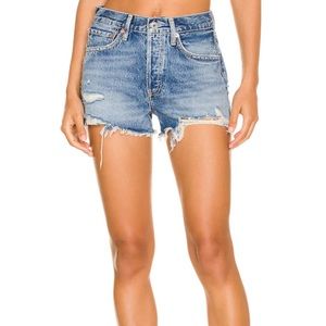 Agolde Parker Shorts in ‘Clutch’